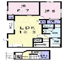 滝谷駅 徒歩13分 2階の物件間取画像